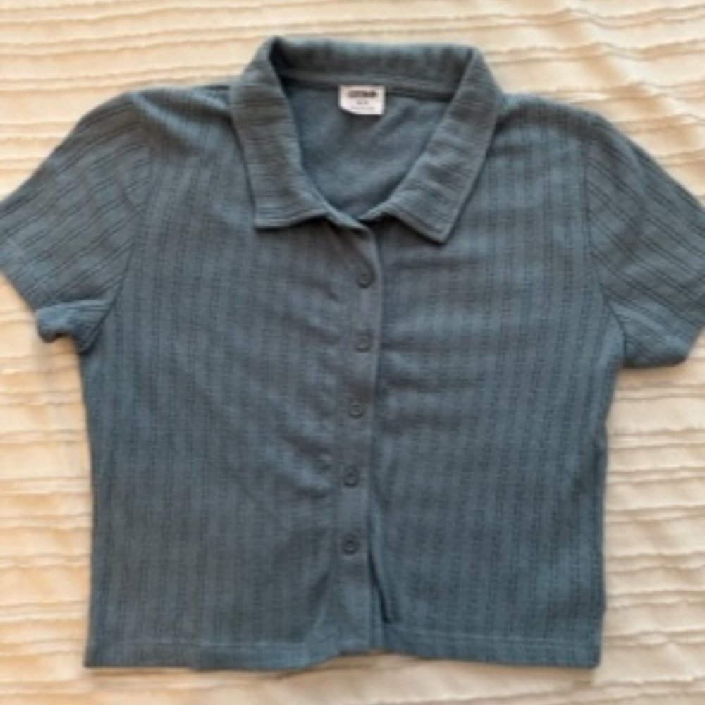 Cotton On Button Up Tee